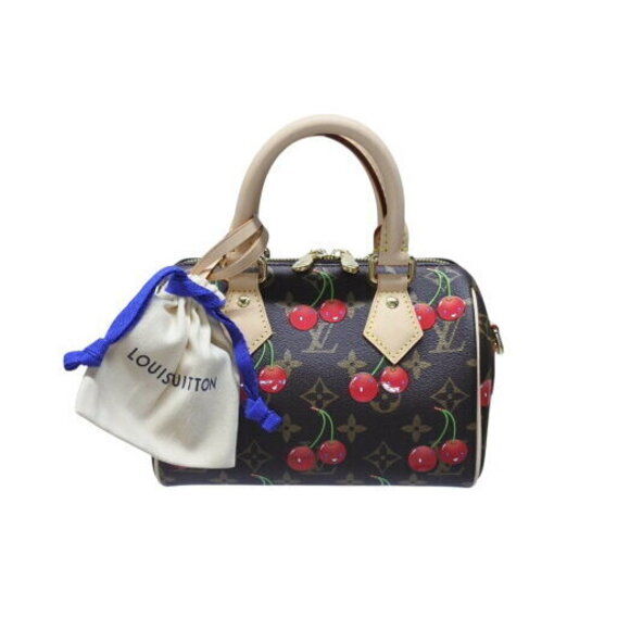Louis Vuitton LV TM Speedy Bandouliere Cherry Red Blossom handbag - Picture 2 of 8